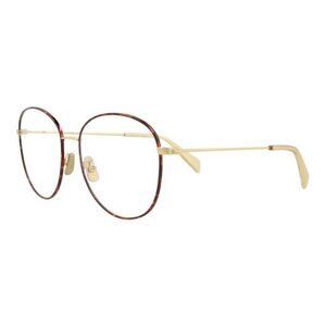 Celine Womens Round/Oval Bronze Bronze Transparent Fashion Designer Eyewear